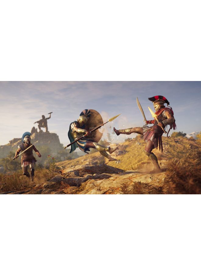 Assassin's Creed Odyssey (Intl Version) With DualShock 4 Wireless Controller - Adventure - PlayStation 4 (PS4)