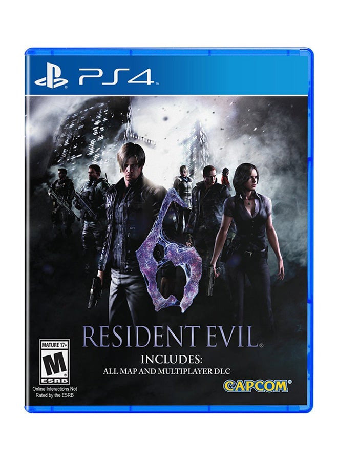 Resident Evil 6 With Controller PlayStation 4 - action_shooter - playstation_4_ps4