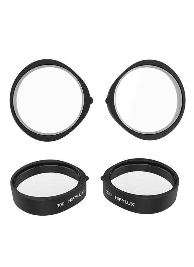 For Oculus Quest 2 Hifylux Q2-QF11 1pair Myopia Lens Frame Aspheric Resin VR Glasses Accessories(250 Degrees)