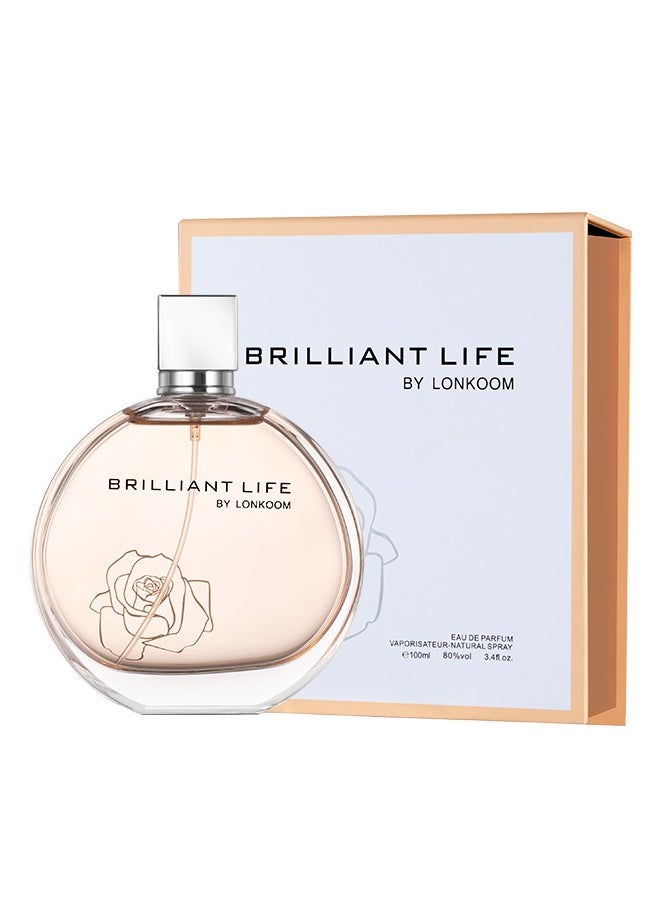 LONKOOM Brilliant Life  EDT For Women 100ML