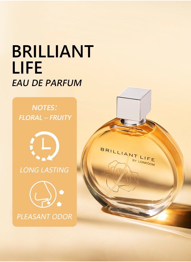 LONKOOM Brilliant Life  EDT For Women 100ML