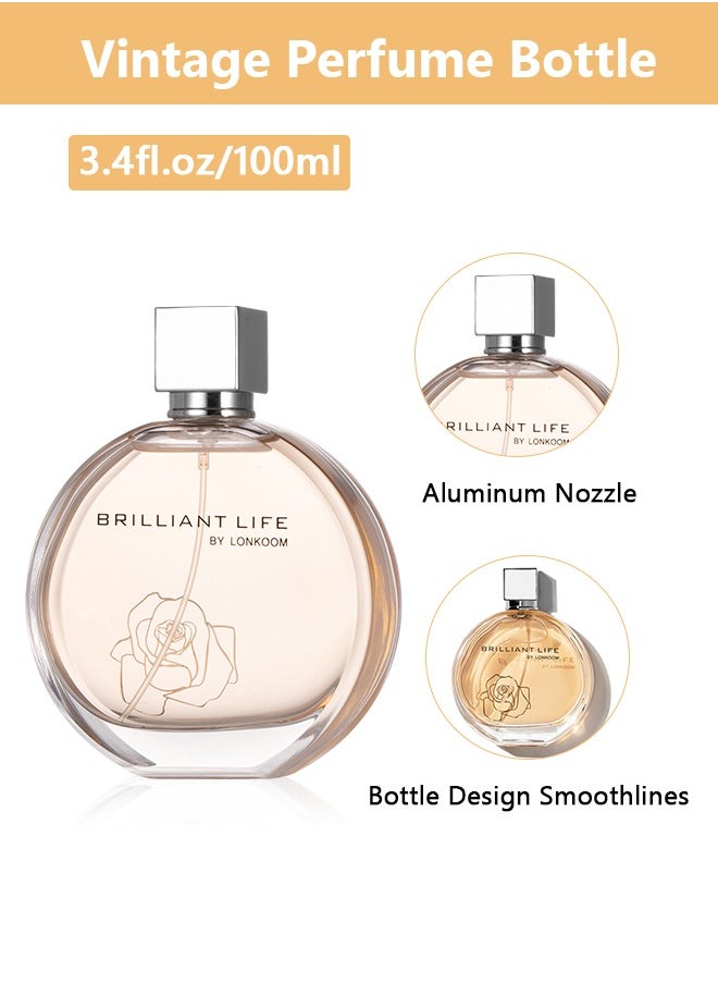 LONKOOM Brilliant Life  EDT For Women 100ML