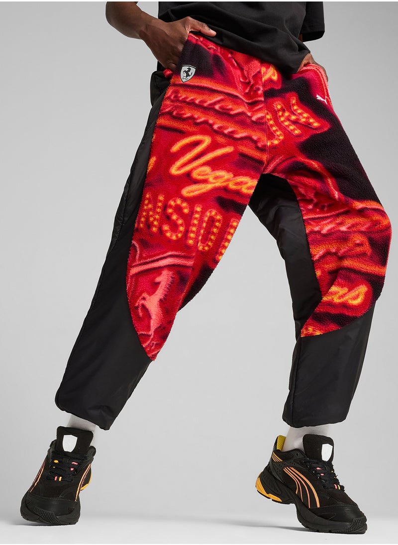 Ferrari Race Neon Energy Fleece Sweatpants