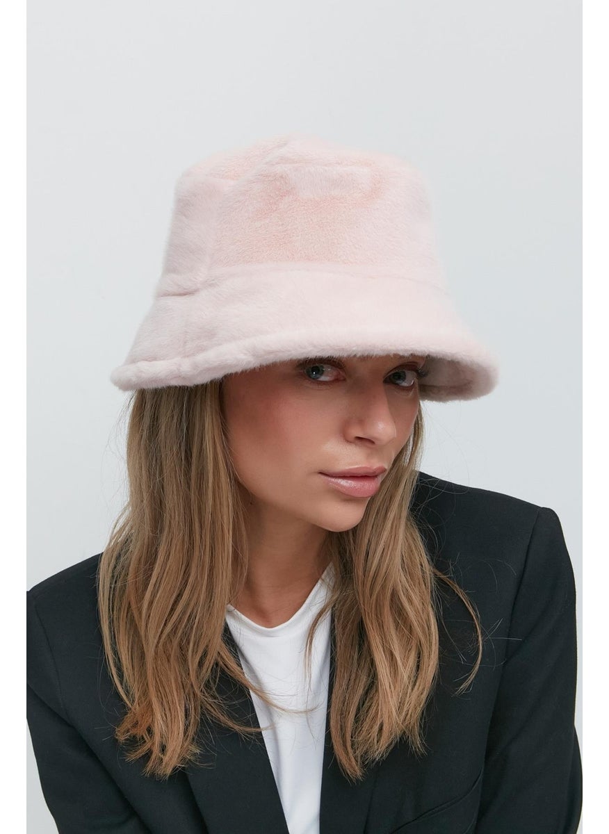 Plush Bucket Hat 8007 Powder