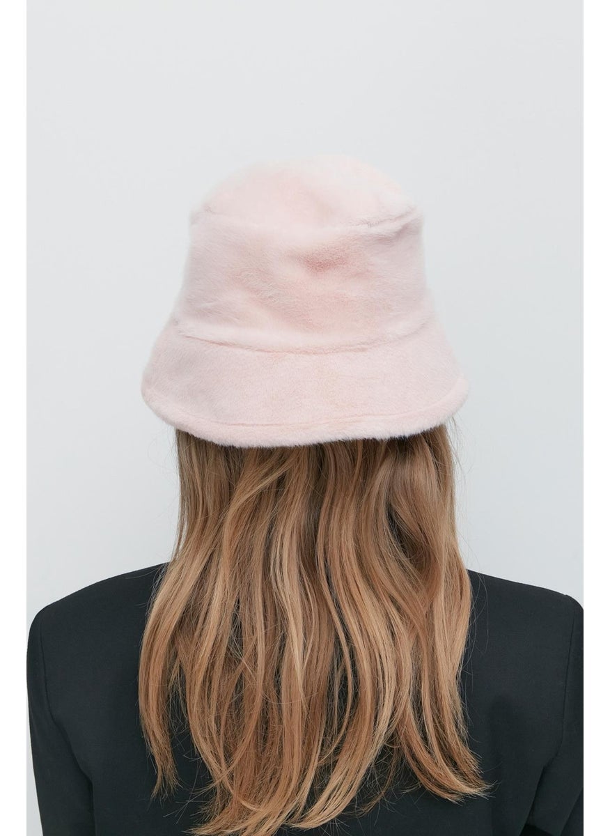 Plush Bucket Hat 8007 Powder