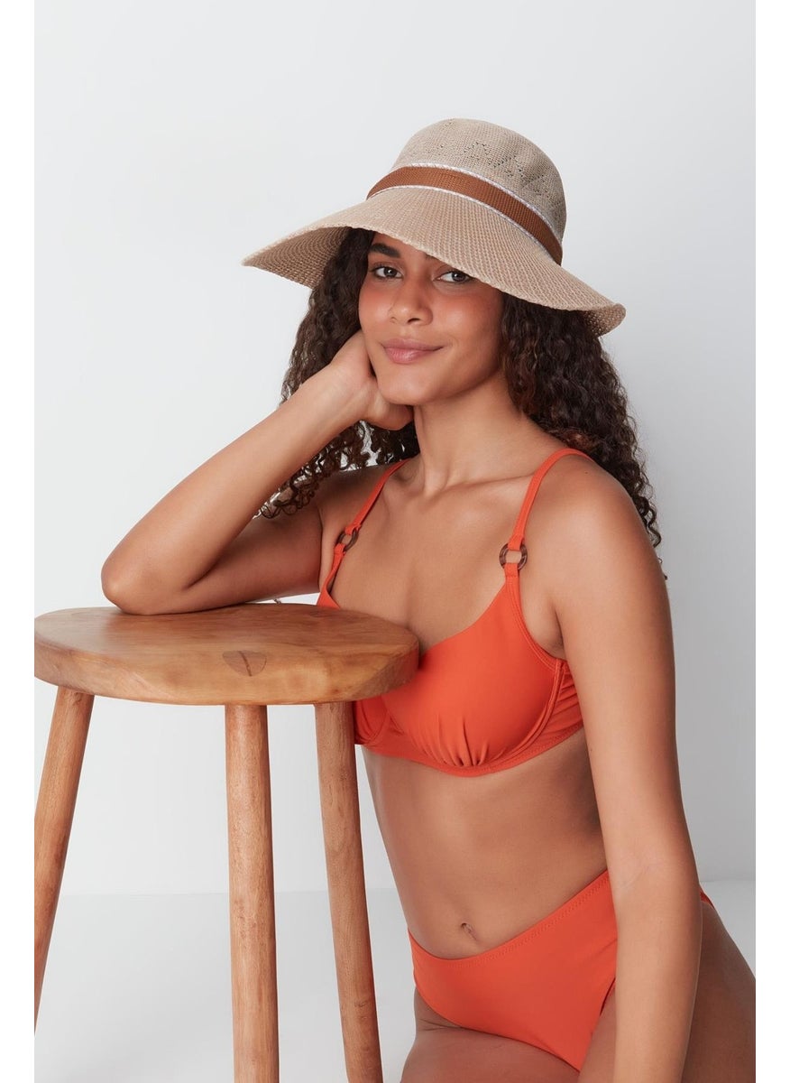 Mercerized Beach Hat T24740-02 Natural