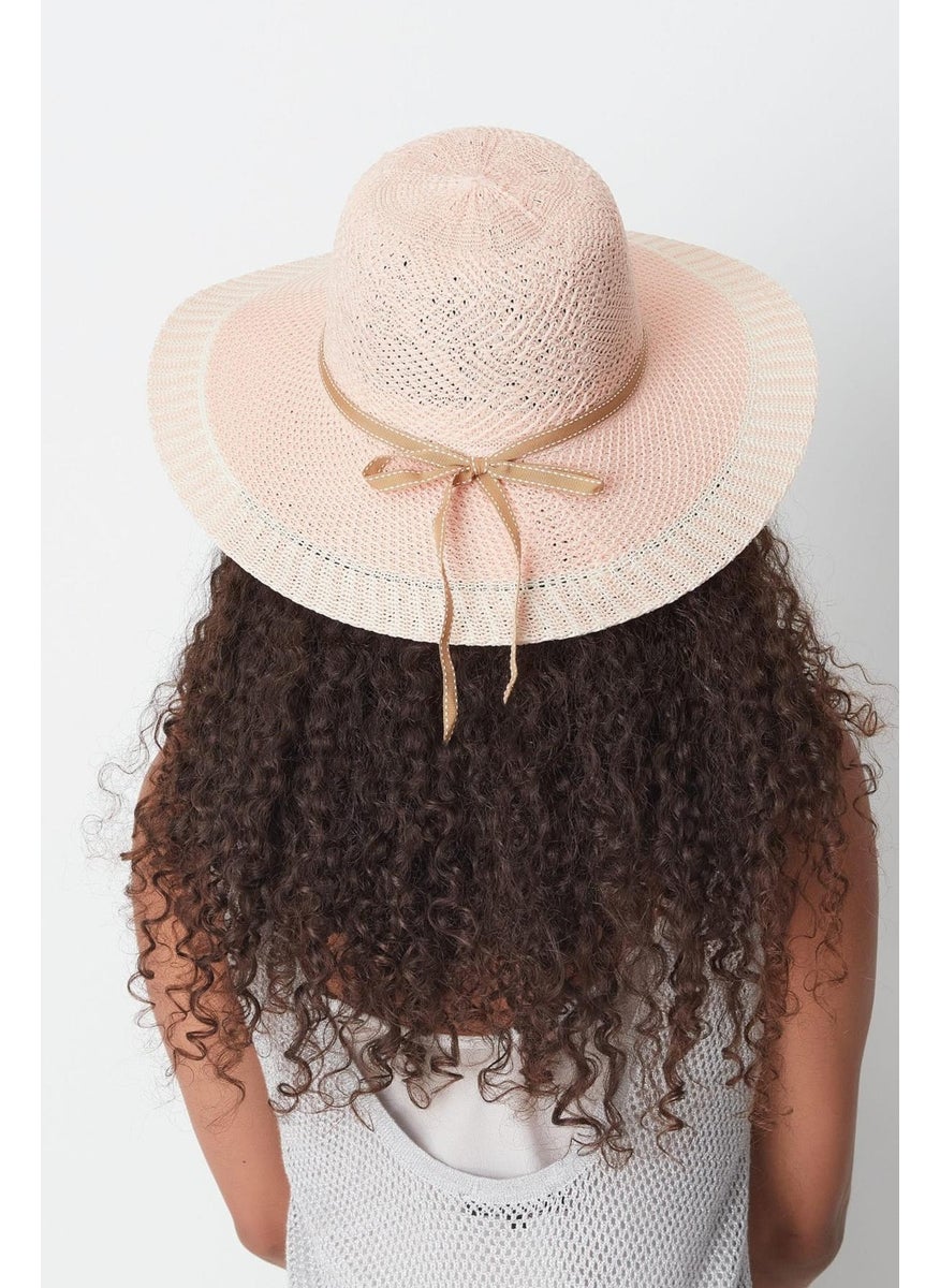 Mercerized Beach Hat T24740-09 Rose