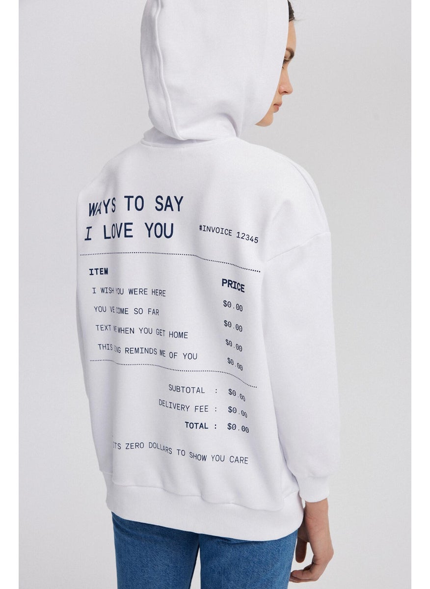 Hooded Oversize Sweatshirt