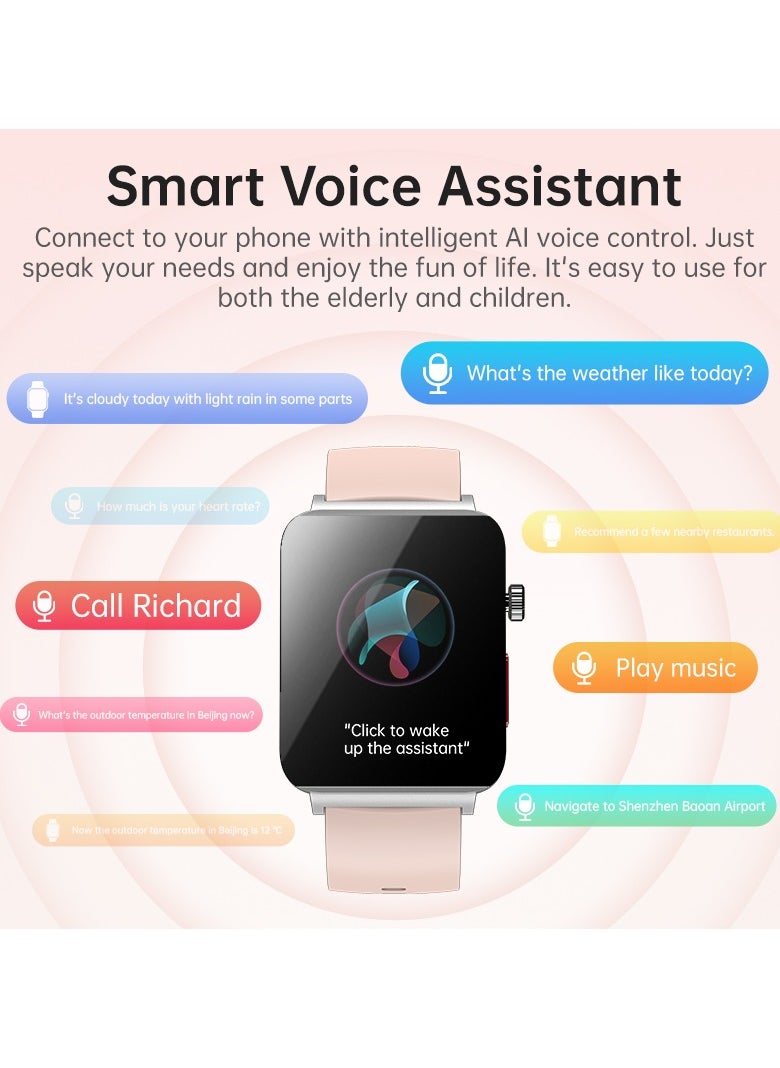 KS03PRO Smartwatch 1.96 Inch Colour Touch Screen Bluetooth Call ECG HRV Remote Care Android 8.0 Apple 11 250mAh Bluetooth 5.3