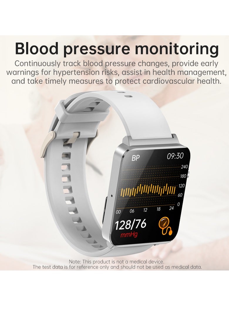 KS03PRO Smartwatch 1.96 Inch Colour Touch Screen Bluetooth Call ECG HRV Remote Care Android 8.0 Apple 11 250mAh Bluetooth 5.3