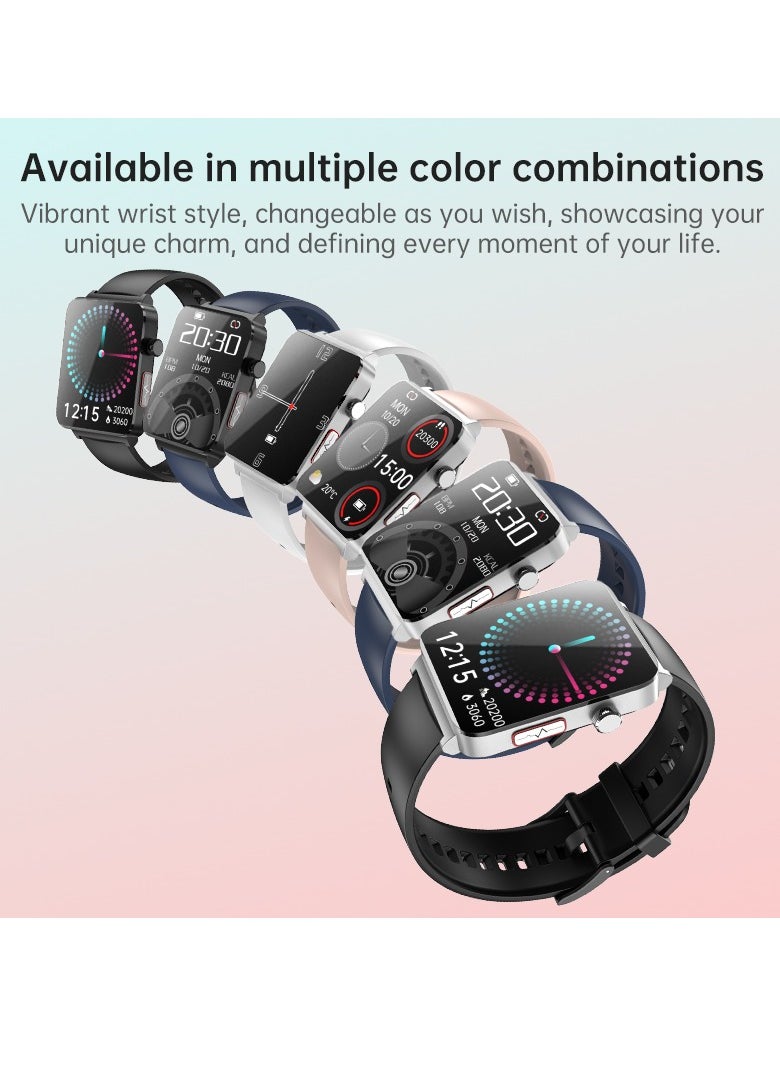KS03PRO Smartwatch 1.96 Inch Colour Touch Screen Bluetooth Call ECG HRV Remote Care Android 8.0 Apple 11 250mAh Bluetooth 5.3