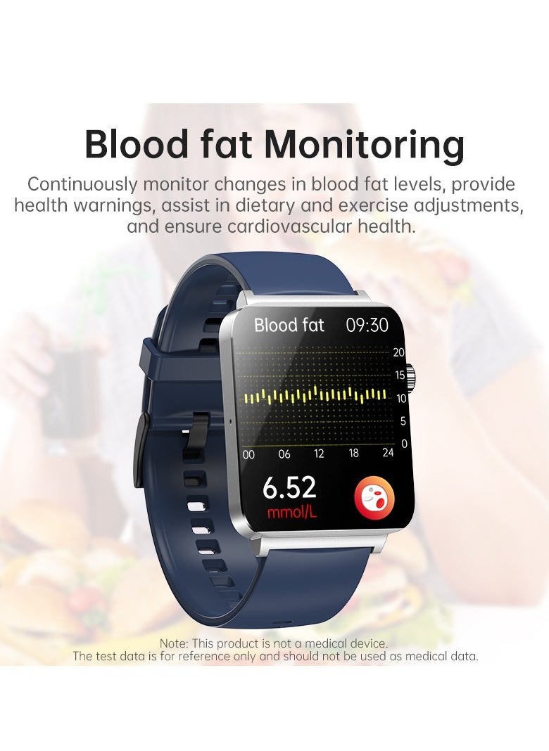 KS03PRO Smartwatch 1.96 Inch Colour Touch Screen Bluetooth Call ECG HRV Remote Care Android 8.0 Apple 11 250mAh Bluetooth 5.3