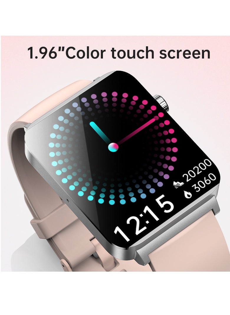 KS03PRO Smartwatch 1.96 Inch Colour Touch Screen Bluetooth Call ECG HRV Remote Care Android 8.0 Apple 11 250mAh Bluetooth 5.3
