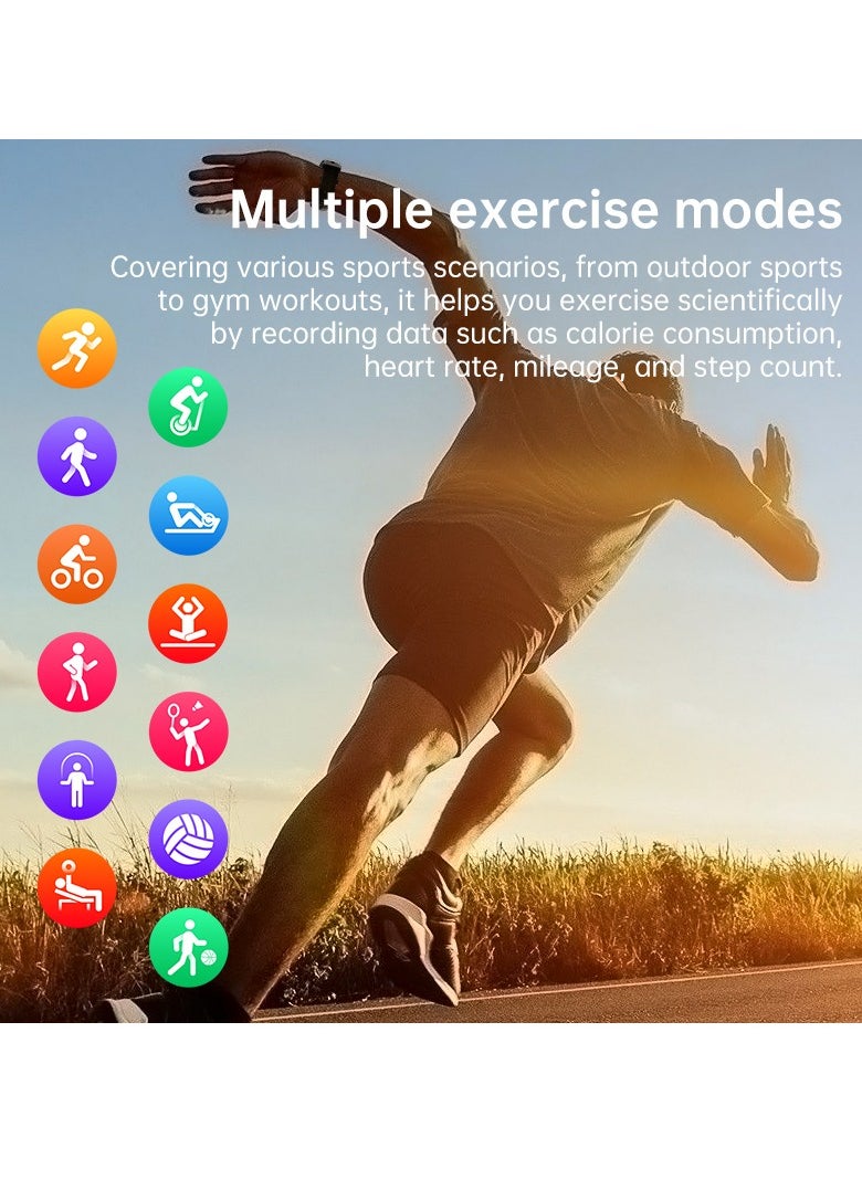 KS03PRO Smartwatch 1.96 Inch Colour Touch Screen Bluetooth Call ECG HRV Remote Care Android 8.0 Apple 11 250mAh Bluetooth 5.3