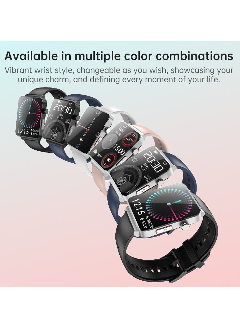 KS03PRO Smartwatch 1.96 Inch Colour Touch Screen Bluetooth Call ECG HRV Remote Care Android 8.0 Apple 11 250mAh Bluetooth 5.3