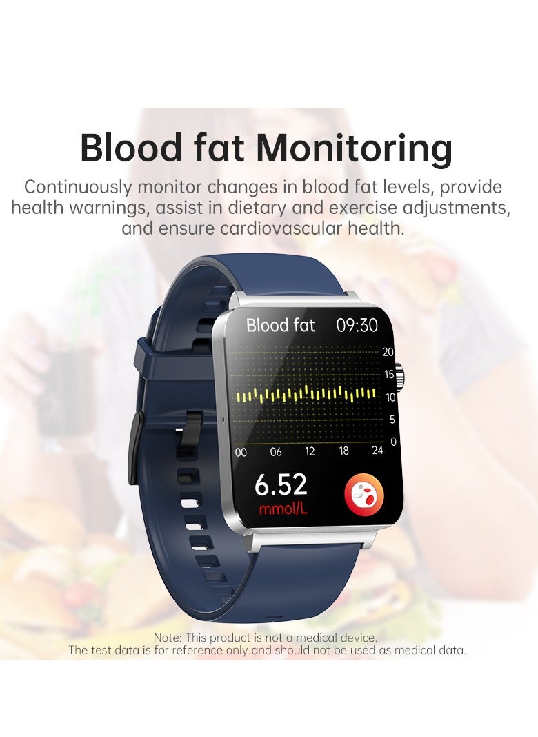 KS03PRO Smartwatch 1.96 Inch Colour Touch Screen Bluetooth Call ECG HRV Remote Care Android 8.0 Apple 11 250mAh Bluetooth 5.3