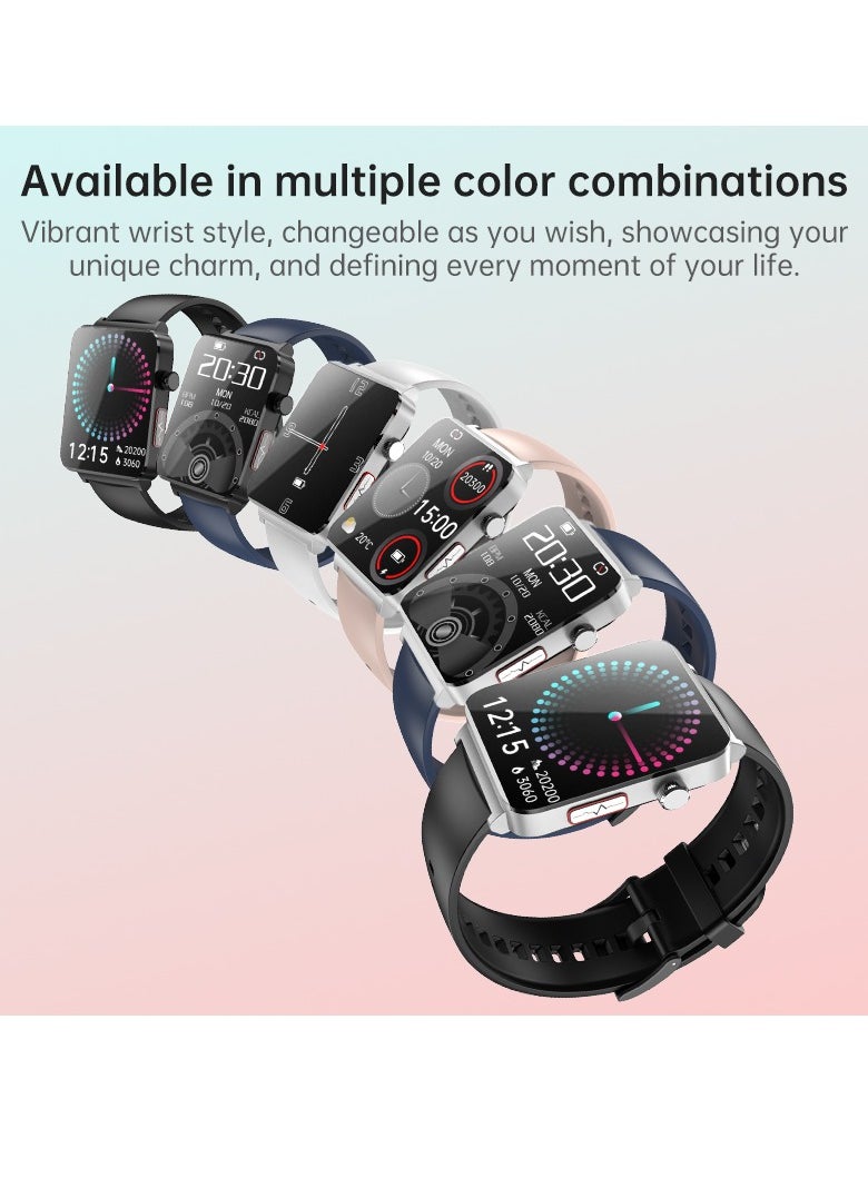 KS03PRO Smartwatch 1.96 Inch Colour Touch Screen Bluetooth Call ECG HRV Remote Care Android 8.0 Apple 11 250mAh Bluetooth 5.3