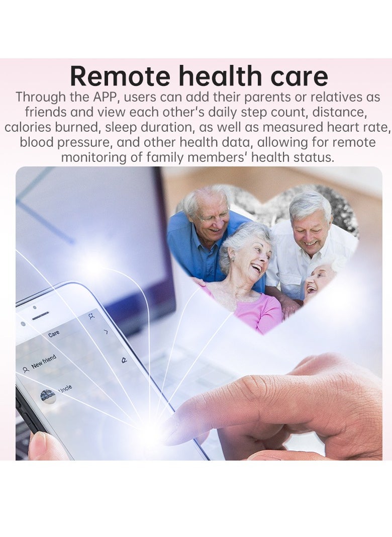 KS03PRO Smartwatch 1.96 Inch Colour Touch Screen Bluetooth Call ECG HRV Remote Care Android 8.0 Apple 11 250mAh Bluetooth 5.3