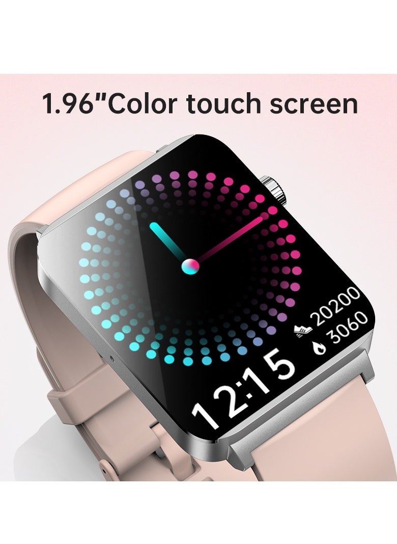 KS03PRO Smartwatch 1.96 Inch Colour Touch Screen Bluetooth Call ECG HRV Remote Care Android 8.0 Apple 11 250mAh Bluetooth 5.3