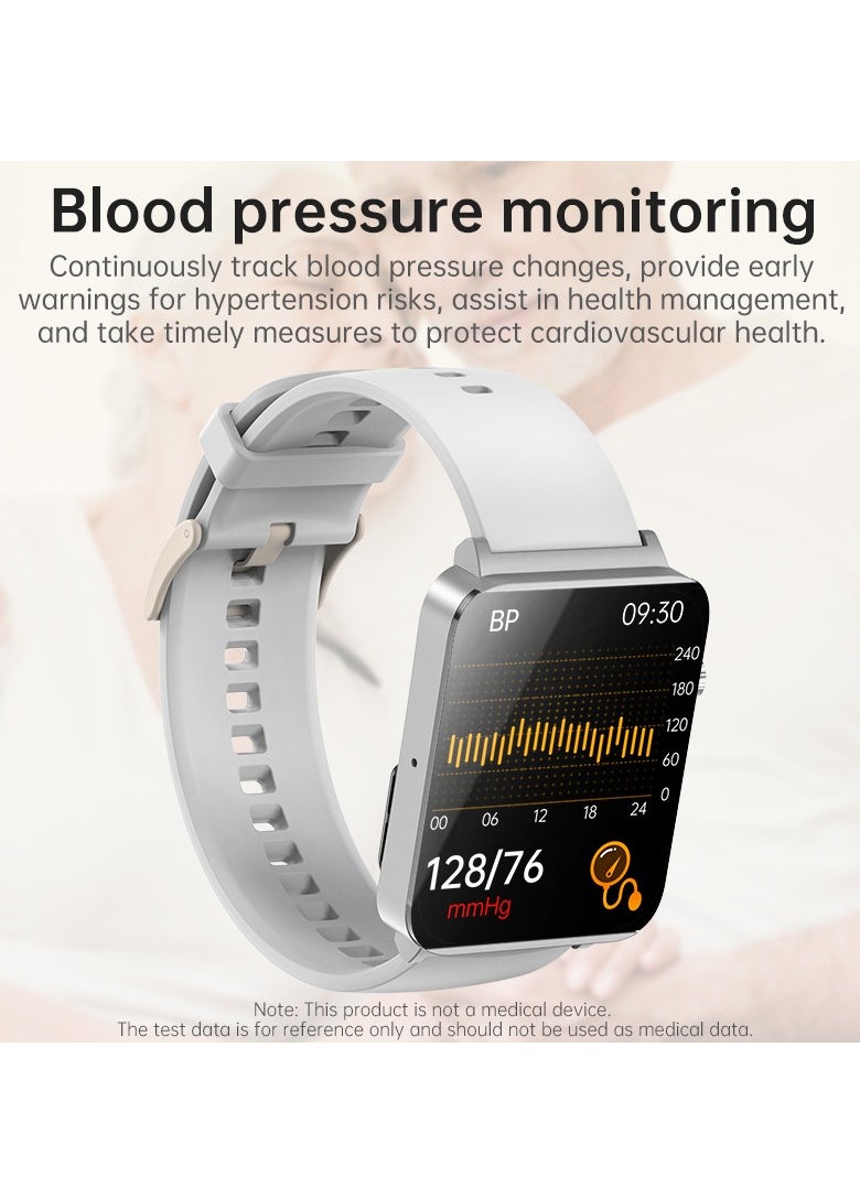 KS03PRO Smartwatch 1.96 Inch Colour Touch Screen Bluetooth Call ECG HRV Remote Care Android 8.0 Apple 11 250mAh Bluetooth 5.3