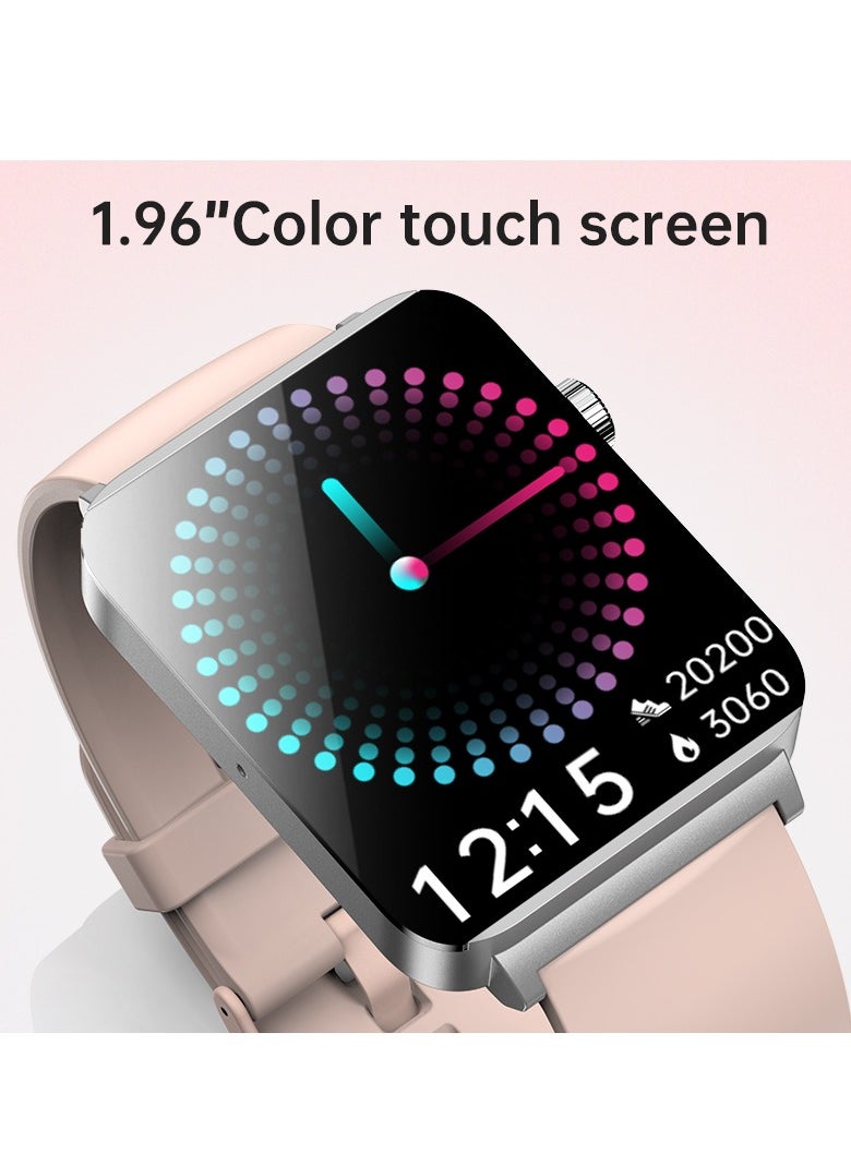 KS03PRO Smartwatch 1.96 Inch Colour Touch Screen Bluetooth Call ECG HRV Remote Care Android 8.0 Apple 11 250mAh Bluetooth 5.3