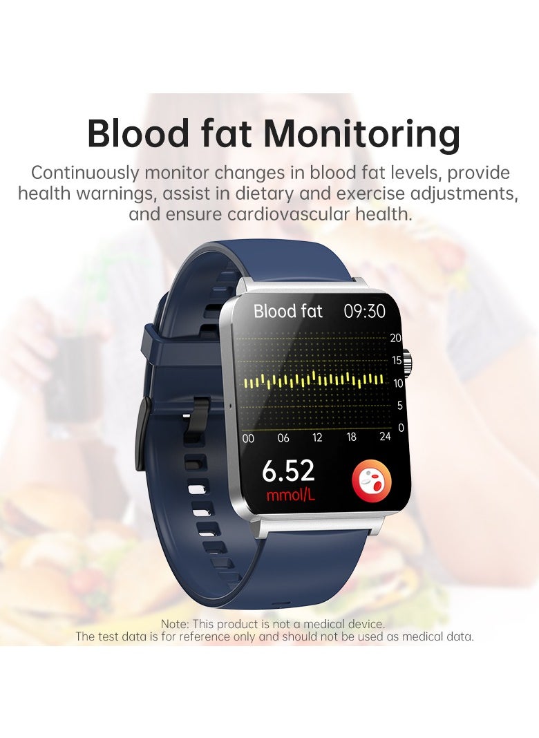 KS03PRO Smartwatch 1.96 Inch Colour Touch Screen Bluetooth Call ECG HRV Remote Care Android 8.0 Apple 11 250mAh Bluetooth 5.3