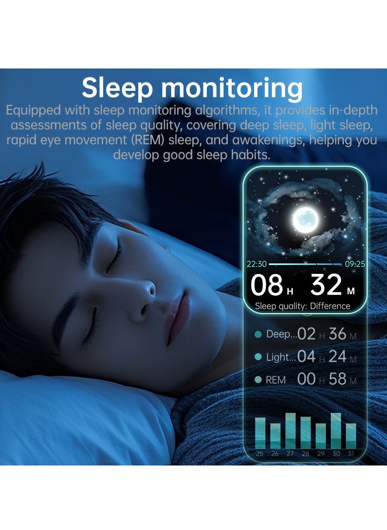 KS03PRO Smartwatch 1.96 Inch Colour Touch Screen Bluetooth Call ECG HRV Remote Care Android 8.0 Apple 11 250mAh Bluetooth 5.3