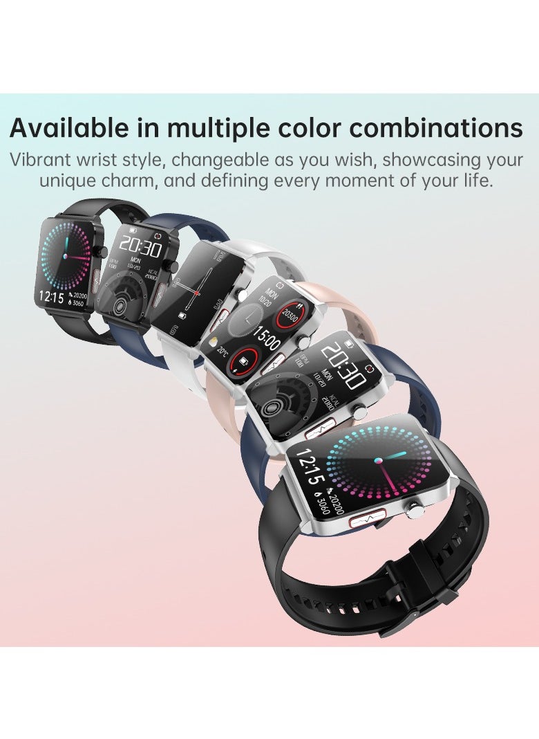 KS03PRO Smartwatch 1.96 Inch Colour Touch Screen Bluetooth Call ECG HRV Remote Care Android 8.0 Apple 11 250mAh Bluetooth 5.3