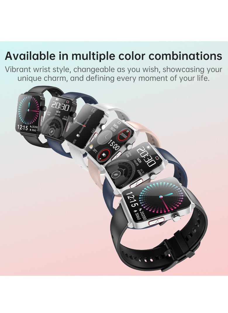 KS03PRO Smartwatch 1.96 Inch Colour Touch Screen Bluetooth Call ECG HRV Remote Care Android 8.0 Apple 11 250mAh Bluetooth 5.3