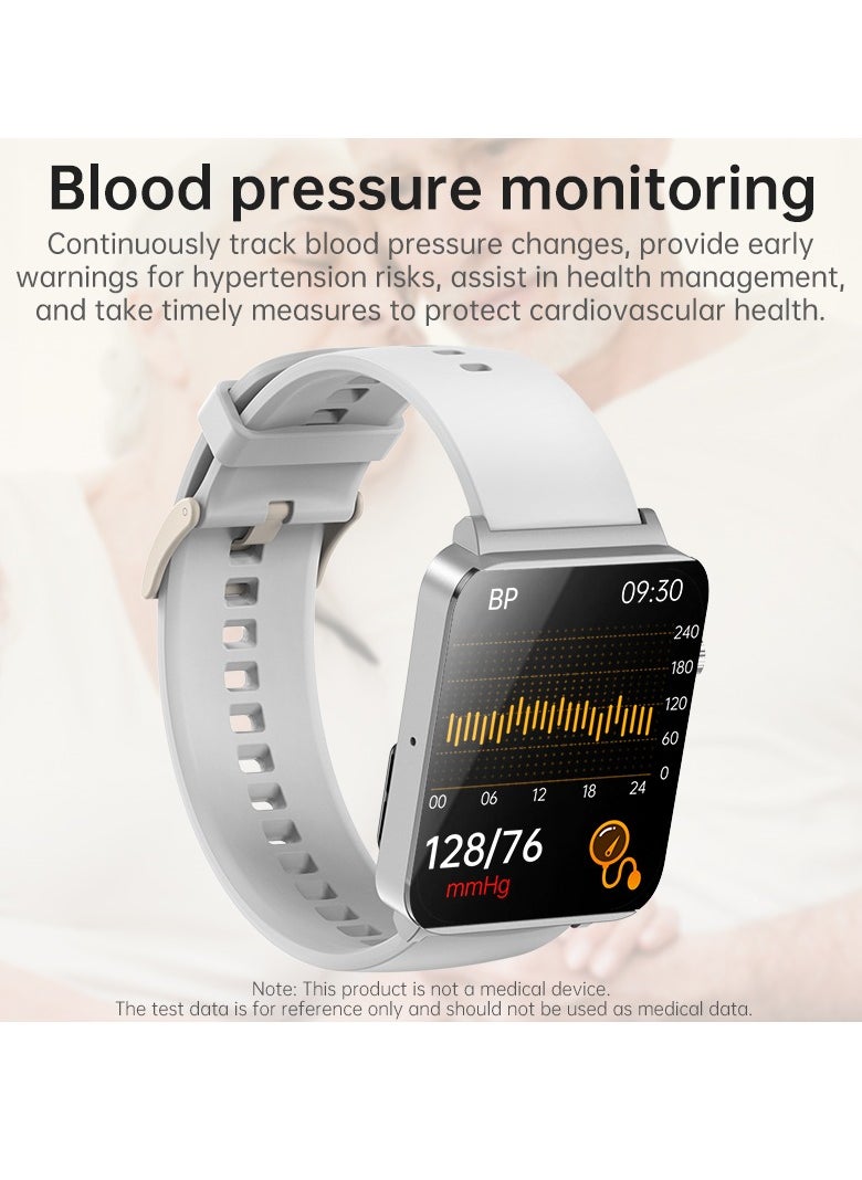 KS03PRO Smartwatch 1.96 Inch Colour Touch Screen Bluetooth Call ECG HRV Remote Care Android 8.0 Apple 11 250mAh Bluetooth 5.3