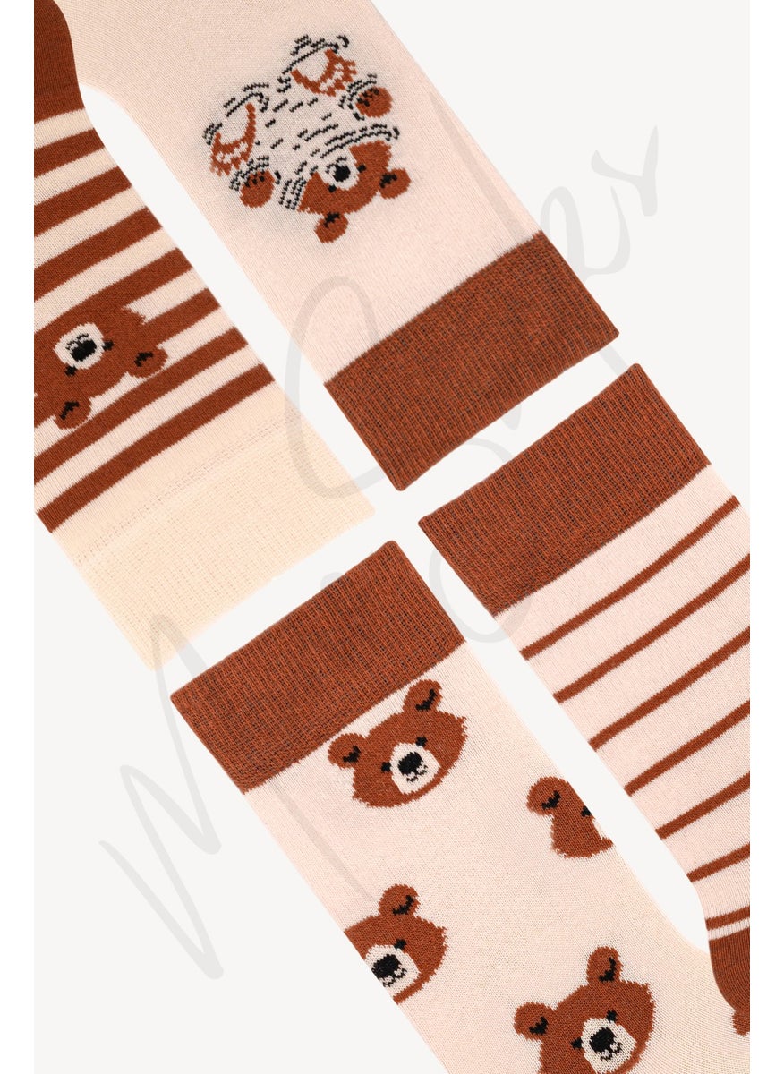 4-Piece Teddy Bear Socks