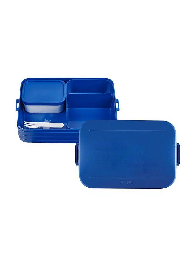 Large Bento Lunch box Take a Break - Vivid blue