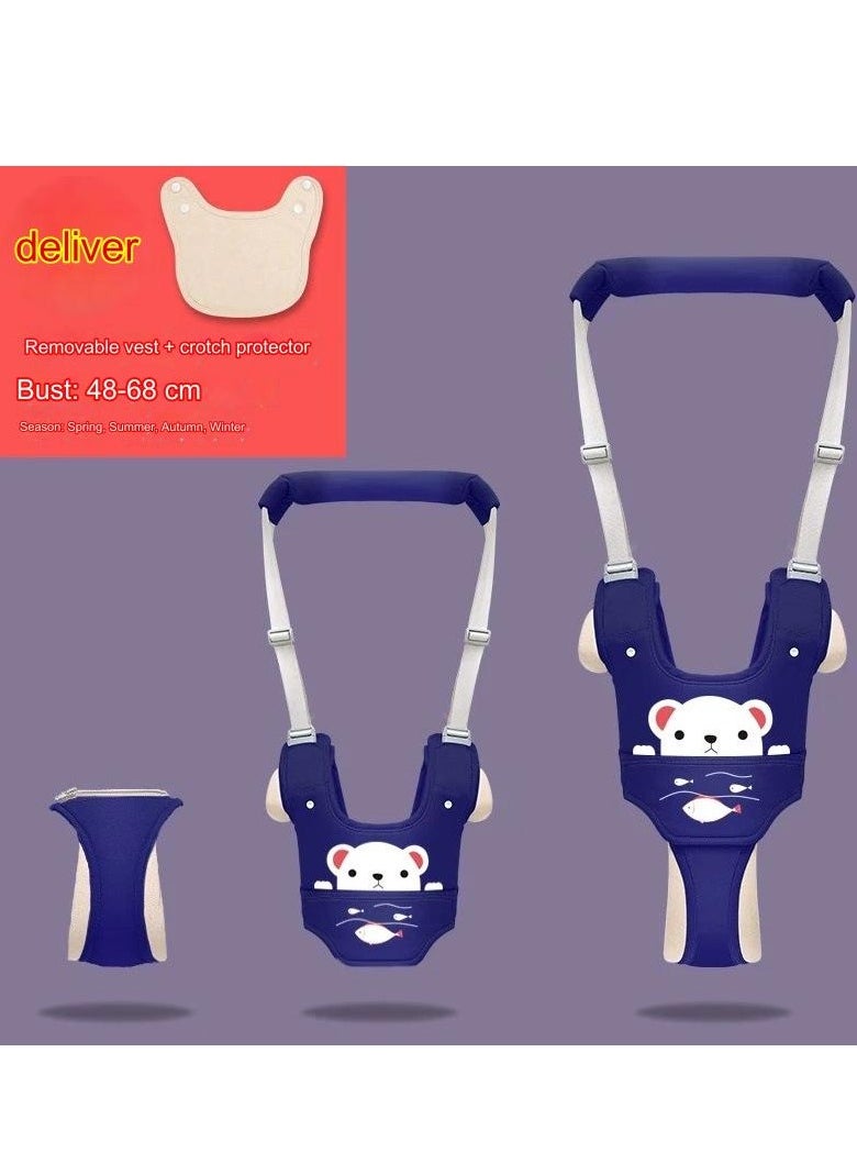 Baby Walker, Baby Learning To Walk, Waist Protection And Fall Prevention, Anti-Strangulation Traction Rope