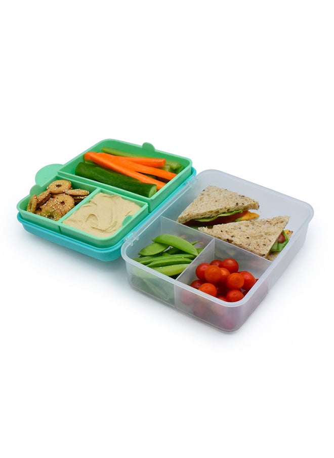 Tier Bento Lunch Box, Turquoise