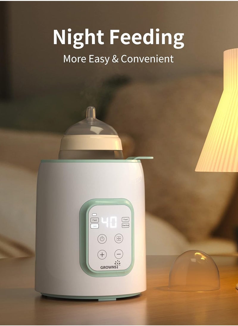 8-in-1 Bottle Warmer Baby Steriliser | Fast Heating, BPA-Free, LCD Display, Keep Warm & Defrost