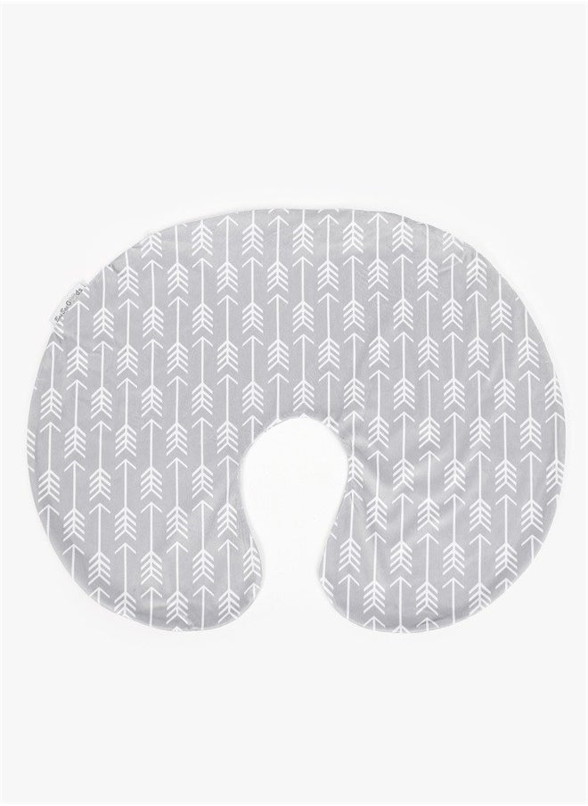 Nursing Pillow Cover Stretchy Removable Case for Breastfeeding Pillows, Ultra Soft Comfortable Slipcover for Baby Girl and Boy, (Pillow Not Included)