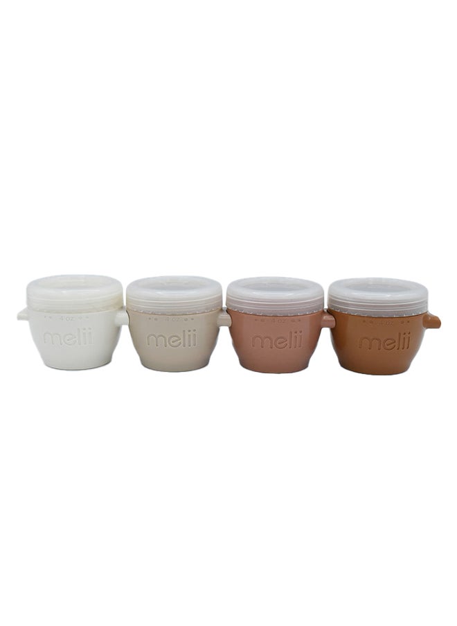 Snap And Go Pods, 4Oz, 6 Pieces, Neutrals