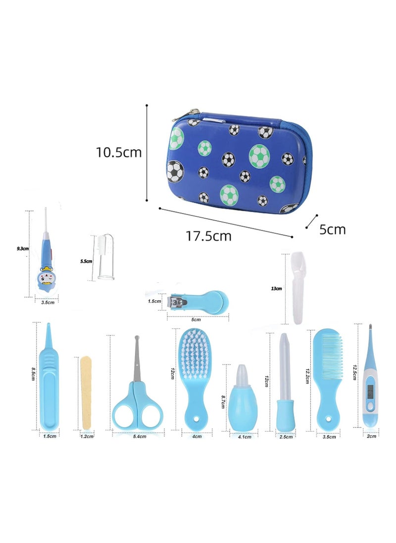 12 PCS Grooming Nail Kit, Protable Set Include Comb, Brush, Clipper Cleaner, Scissors etc for Gifts Gift Set