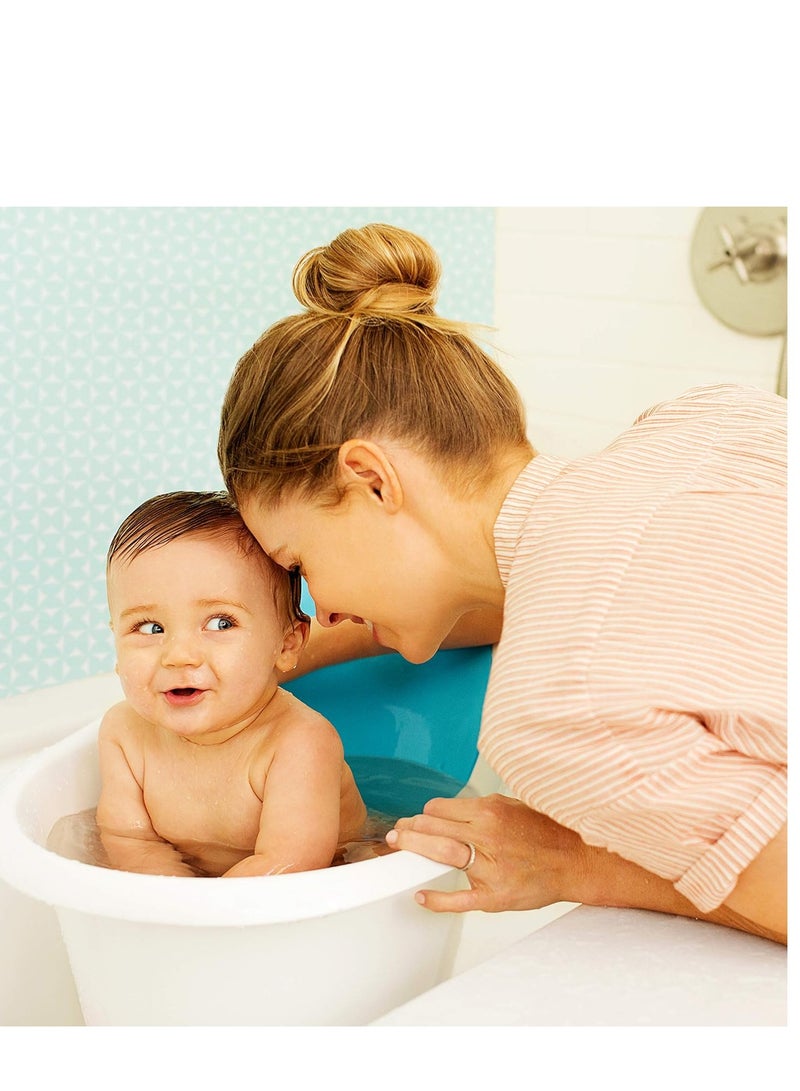 Sit & Soak Baby Bath Tub, 0-12 Months, White, 25 x 16.25 x 15 Inch