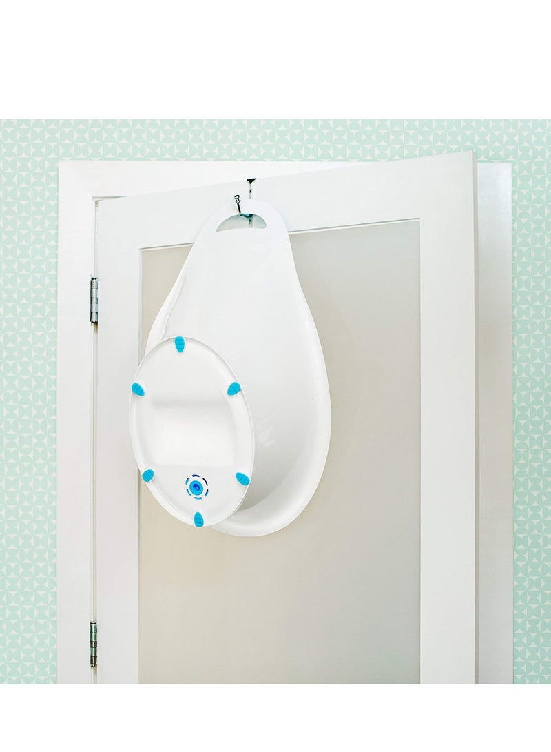 Sit & Soak Baby Bath Tub, 0-12 Months, White, 25 x 16.25 x 15 Inch