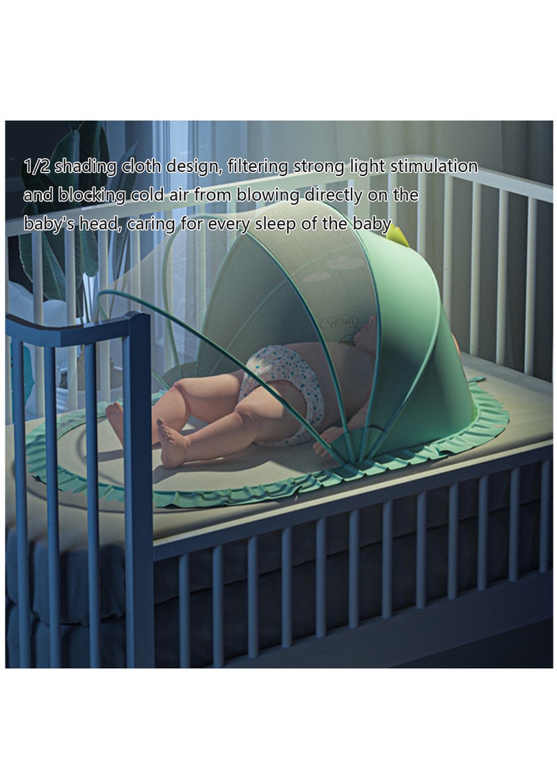 Cute Baby Mosquito Net, Foldable Universal Cot Baby Mosquito Shield, Essential Mosquito Net for Slumber Ideal Mosquitos