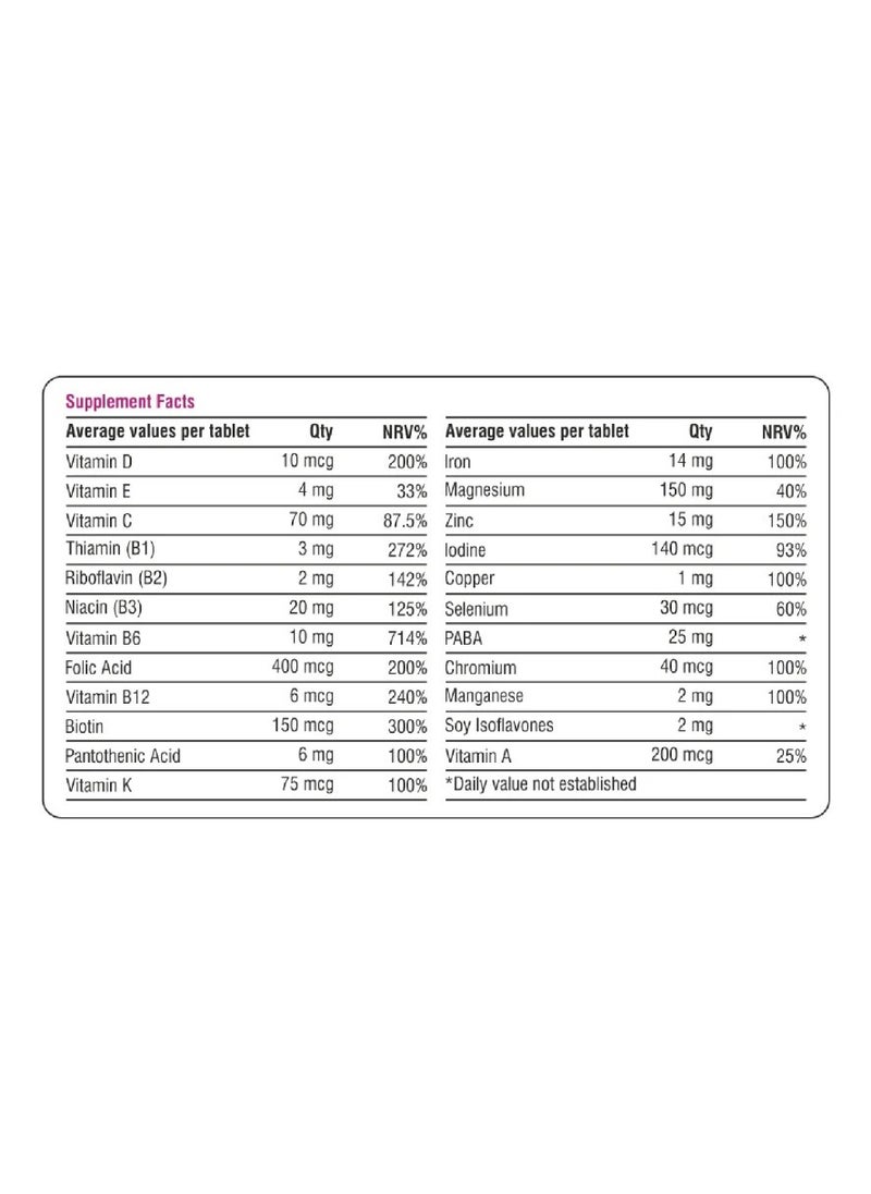 Life On Meno-Life Women's Health 30 Tablets