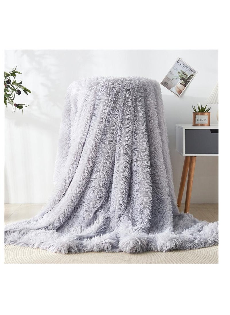 JAFFIUST Decorative Extra Soft Faux Fur Throw Blanket 50