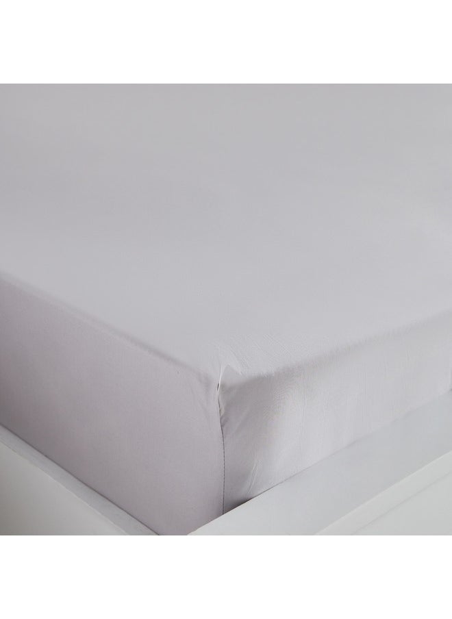 Purely Percale King Fitted Sheet 200 x 40 x 180 cm