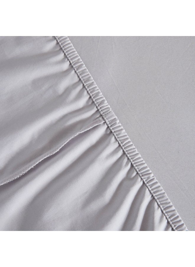 Purely Percale Queen Fitted Sheet 200 x 40 x 150 cm