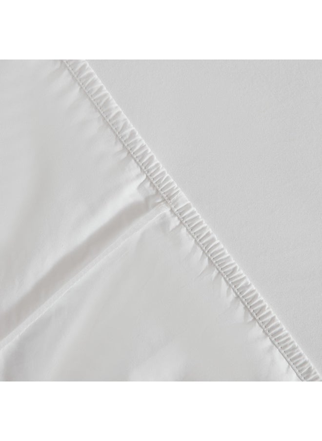 Purely Percale King Fitted Sheet 200 x 40 x 180 cm