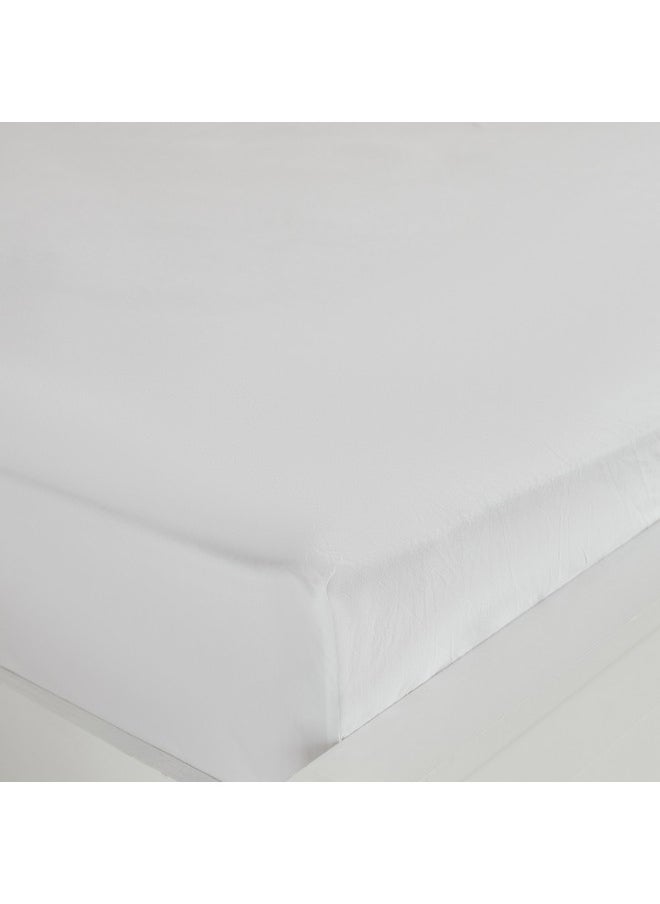 Purely Percale King Fitted Sheet 200 x 40 x 180 cm