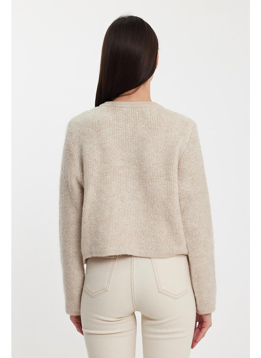 Buttoned Knitted Cardigan(A92301-S)