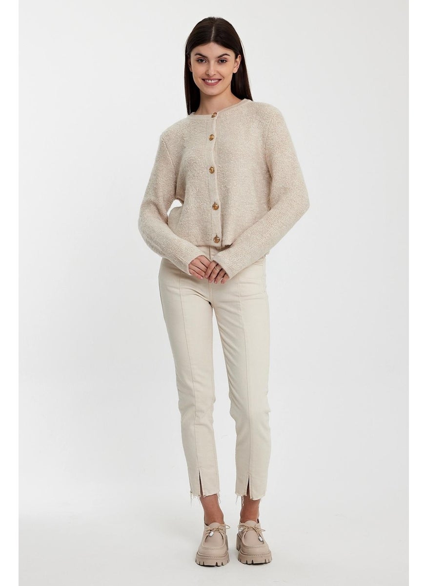 Buttoned Knitted Cardigan(A92301-S)