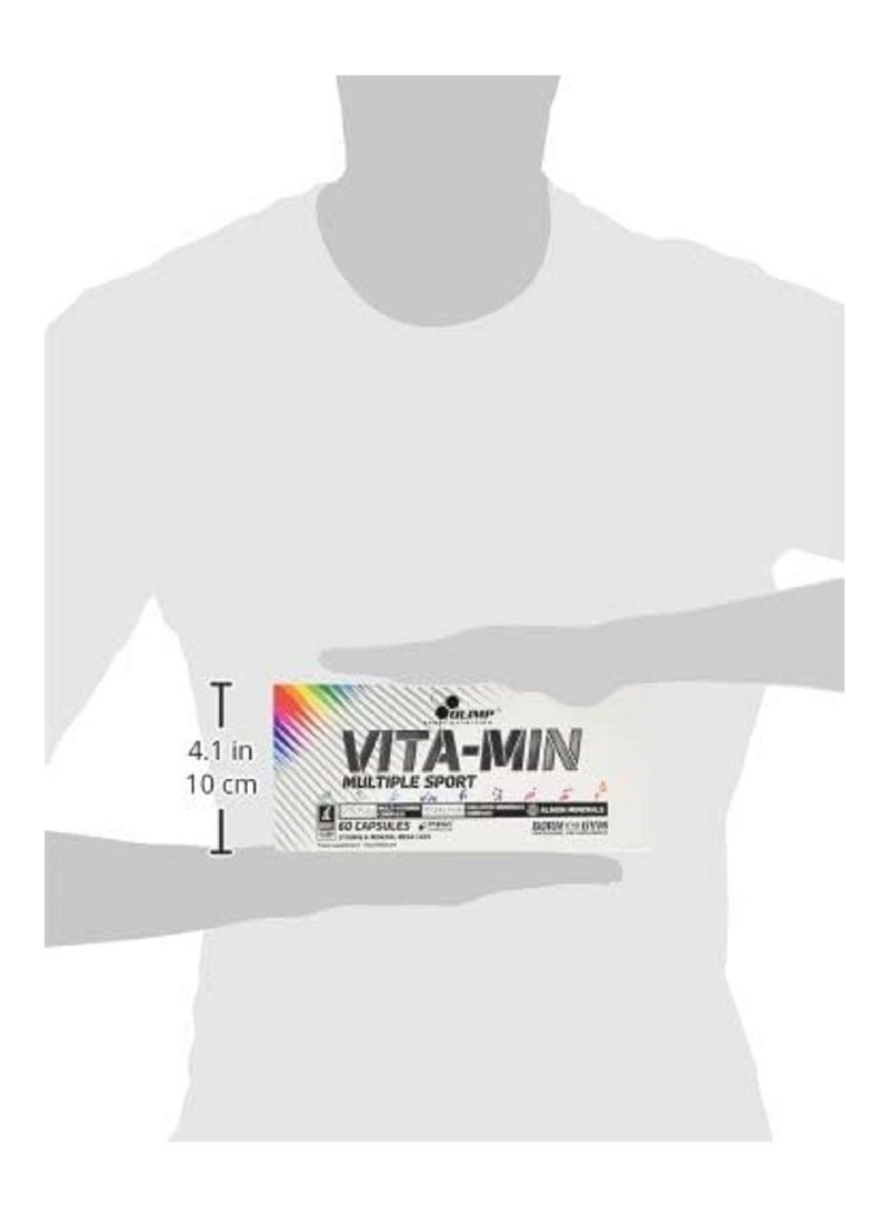 VITA-MIN MULTIPLE SPORT MEGA CAPS - 60 CAPSULES